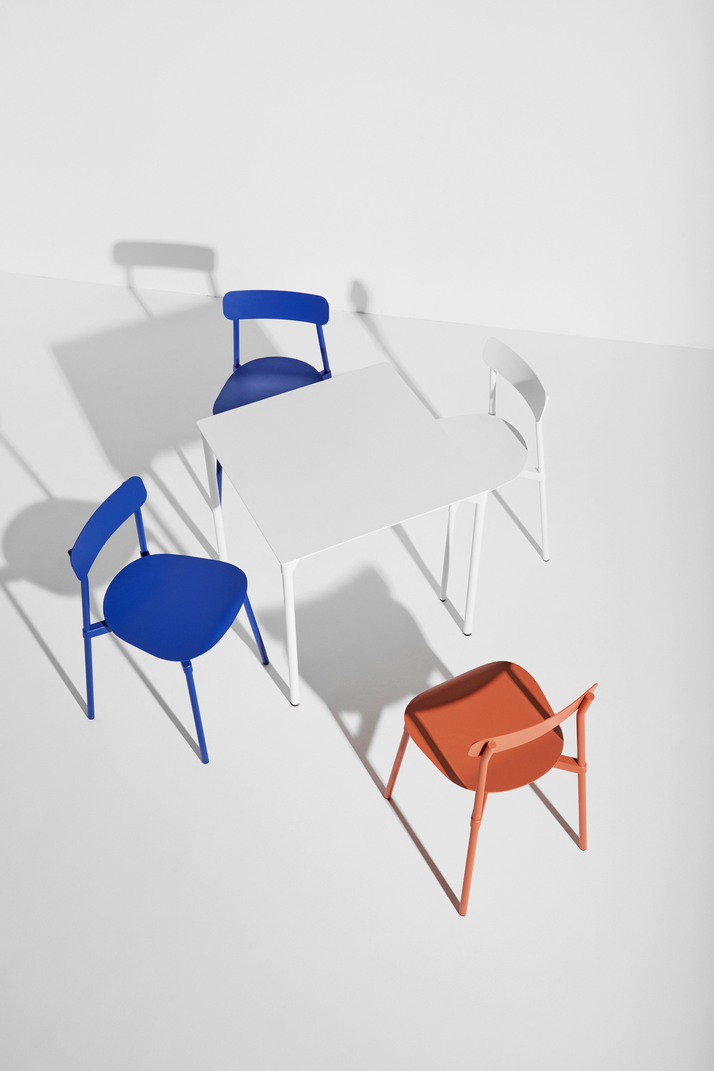 FROMME white square table — Petite Friture