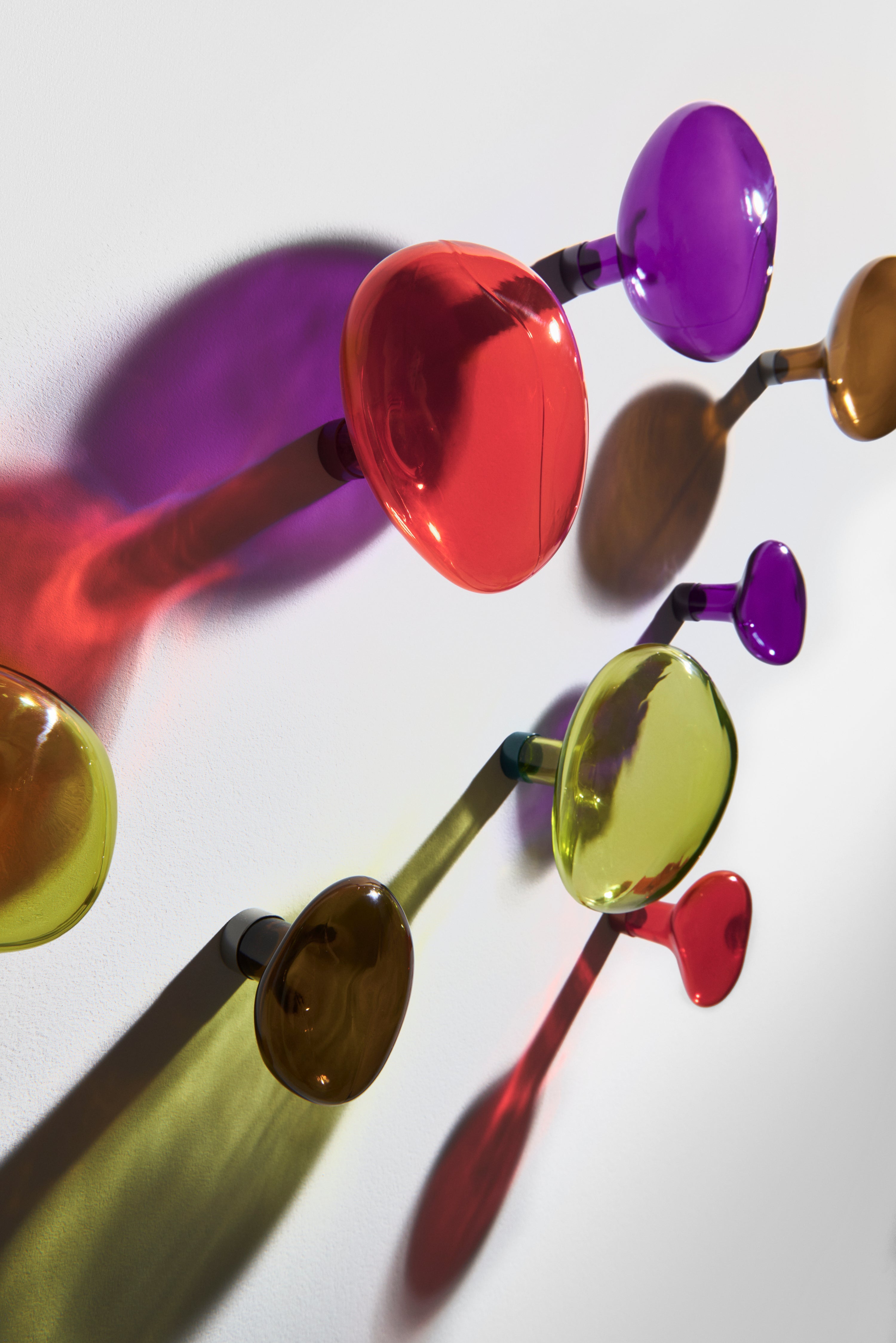 BUBBLE Purple Wall Hook — Petite Friture