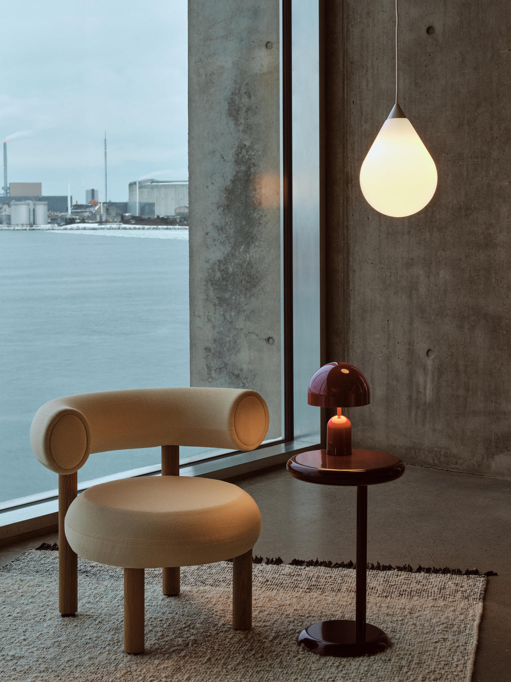 FLARE BEAD Pendant Lamp with Opal Shade — Tom Dixon