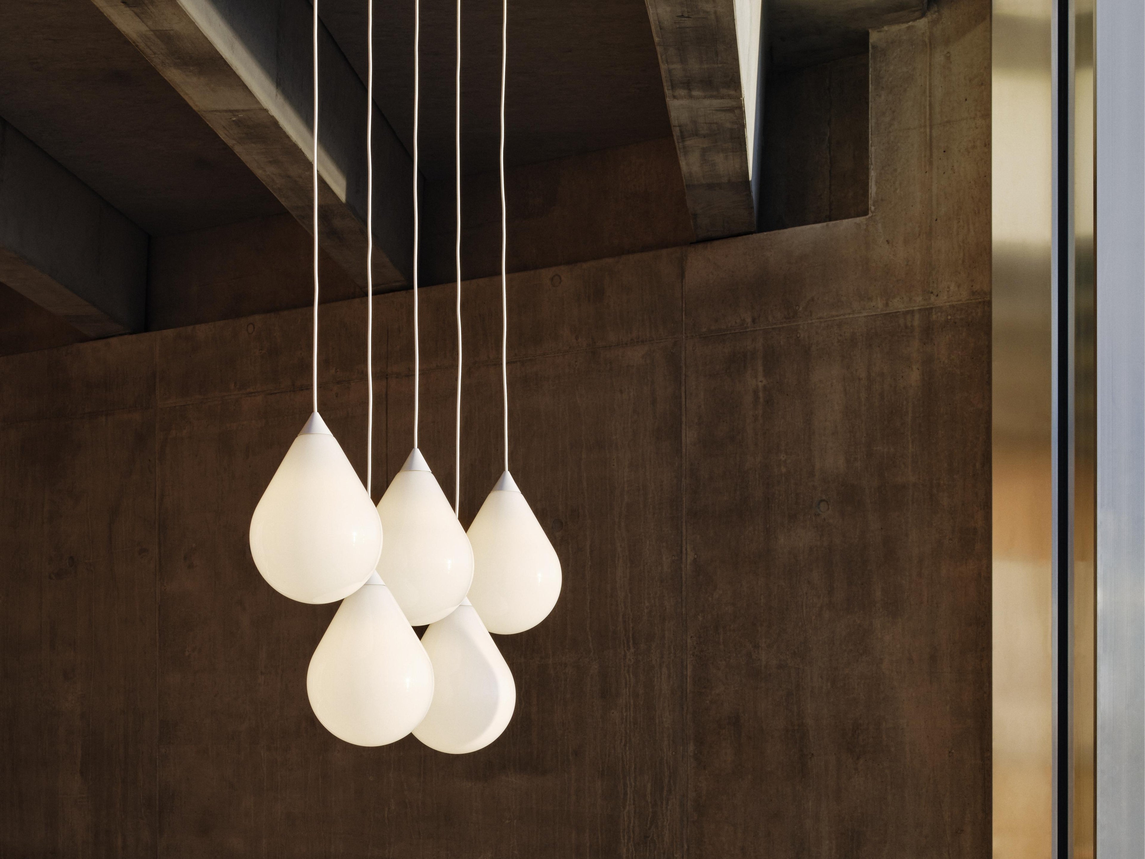 FLARE BEAD Pendant Lamp with Opal Shade — Tom Dixon