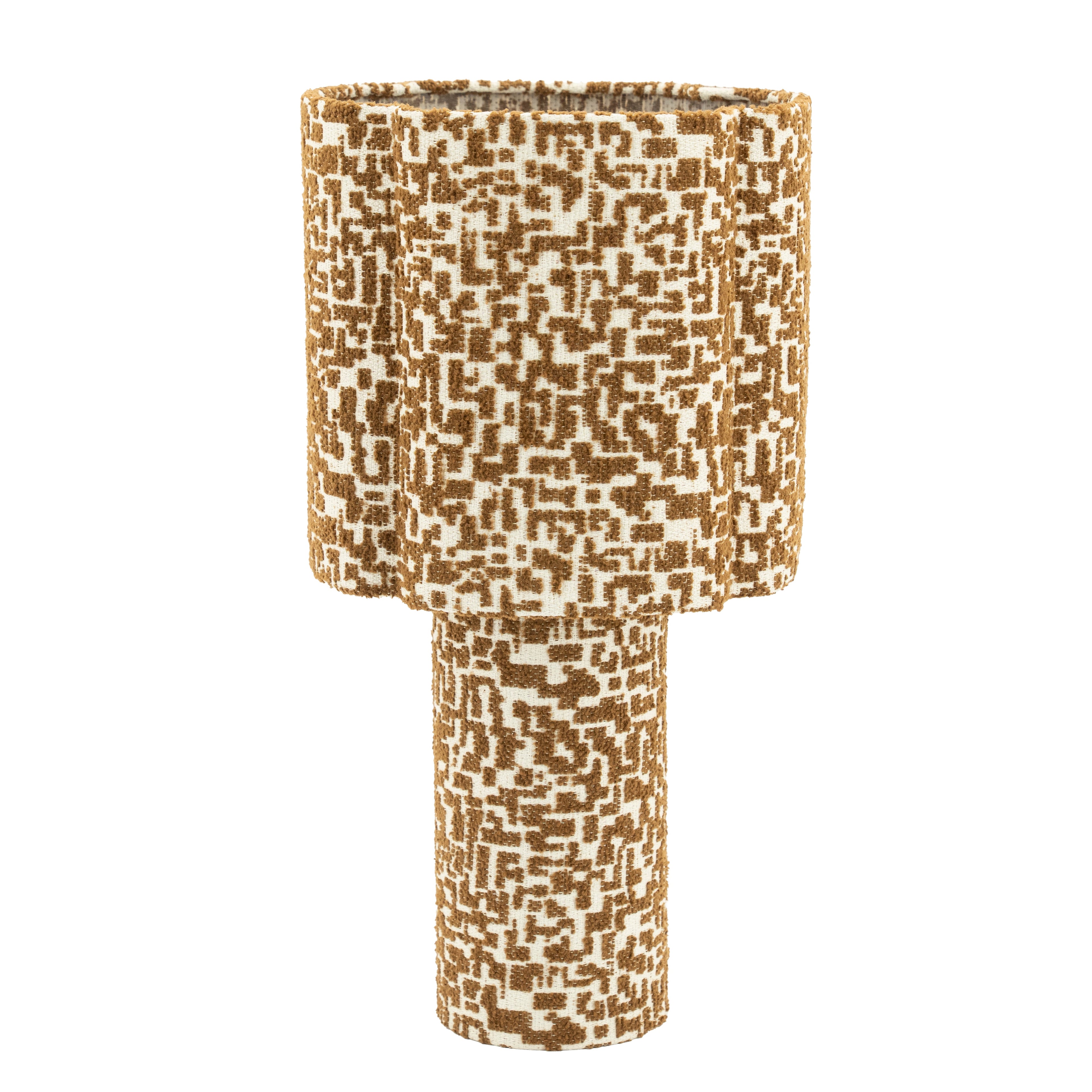LAMPI Table Lamp in Brown Pattern — By Boo