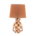 BLOCSY DUO Table Lamp in Caramel and Beige — By Boo