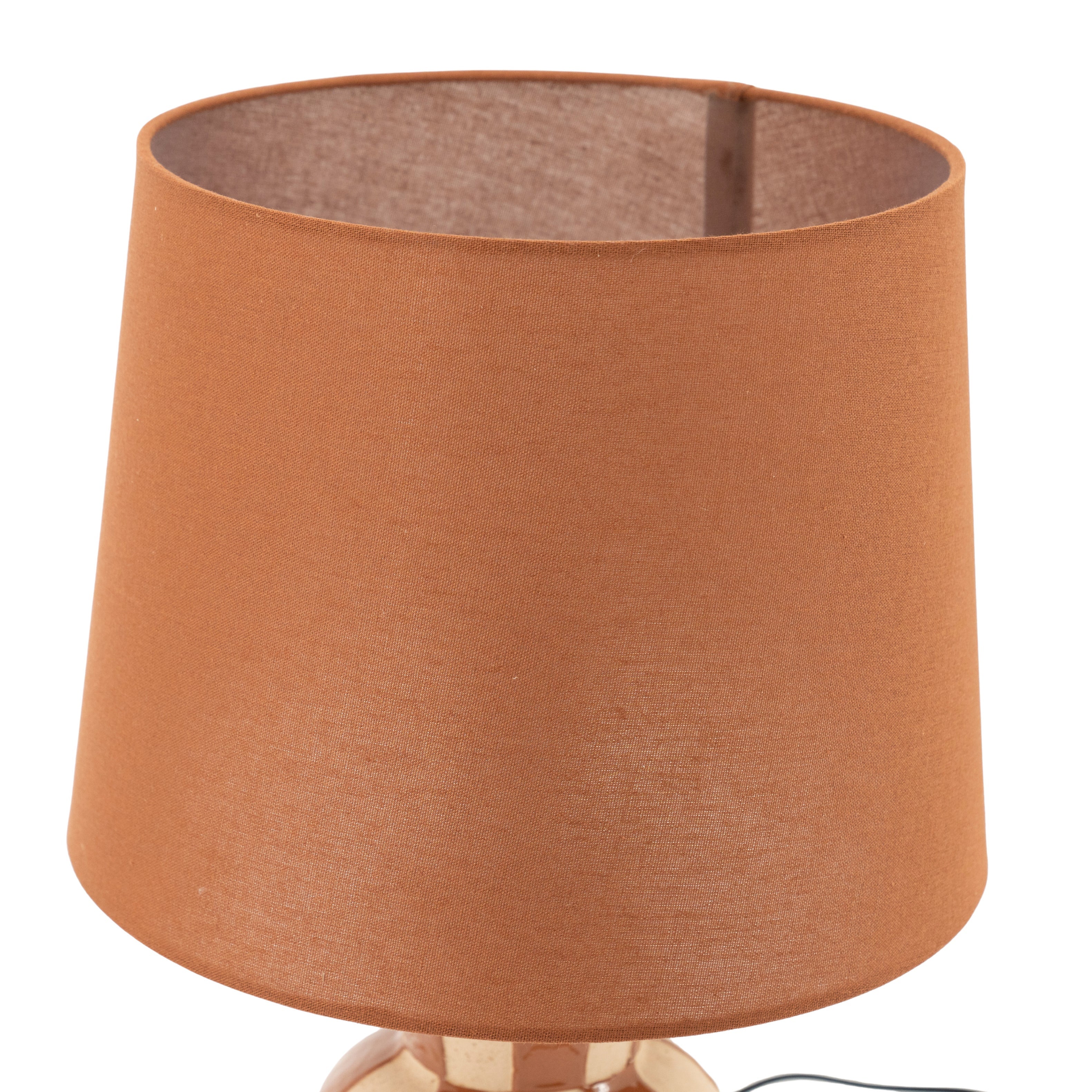 BLOCSY DUO Table Lamp in Caramel and Beige — By Boo