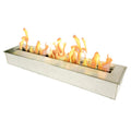 The Bio Flame 38" Silver Burner (Stainless Steel)
