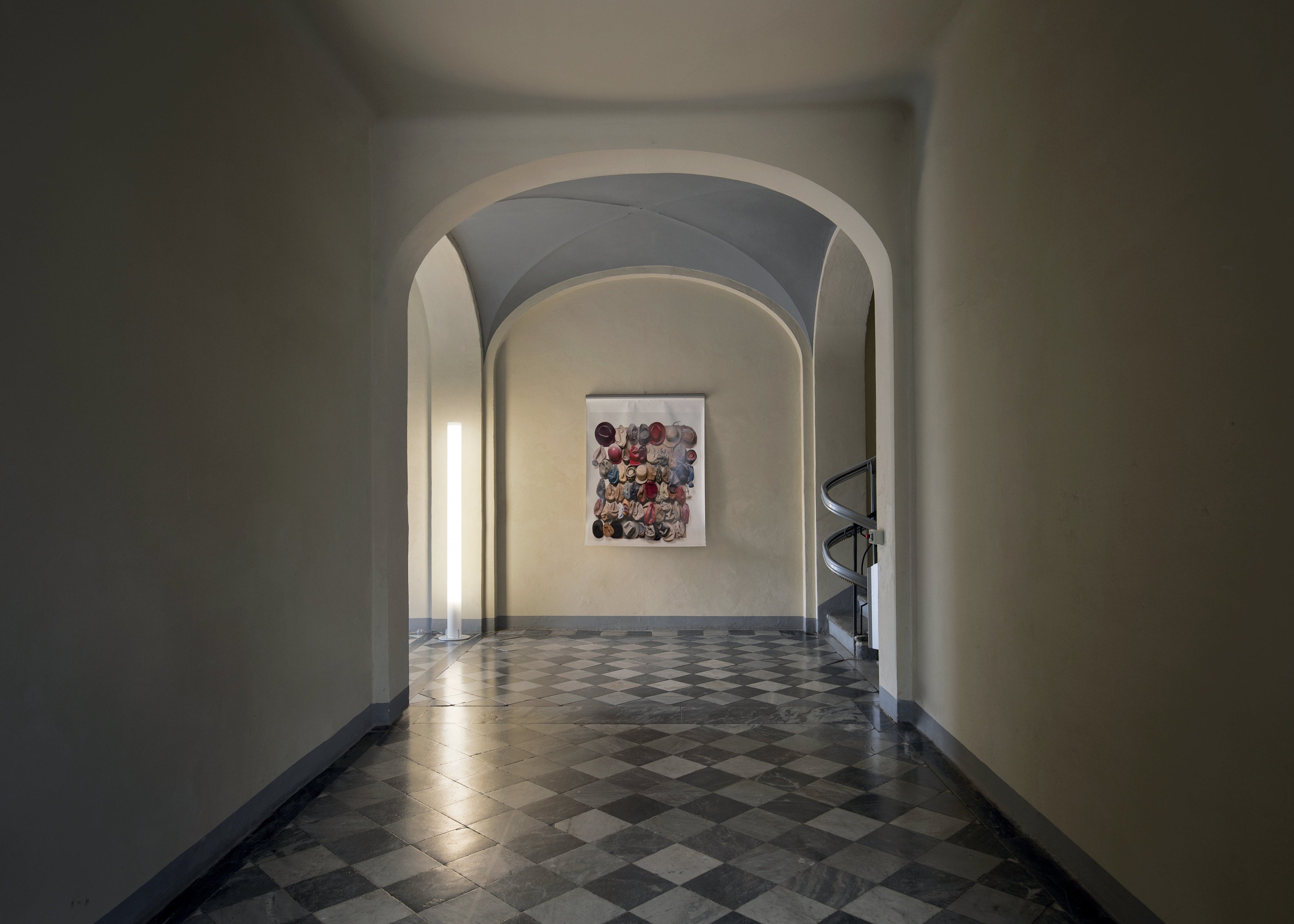 PISTILLO White Floor Lamp — Martinelli Luce