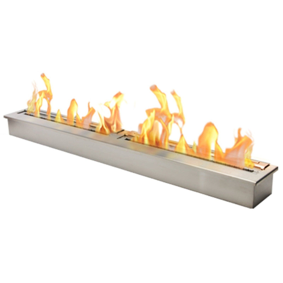 The Bio Flame 60" Silver Burner (Stainless Steel)