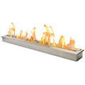 The Bio Flame 72" Silver Burner (Stainless Steel)
