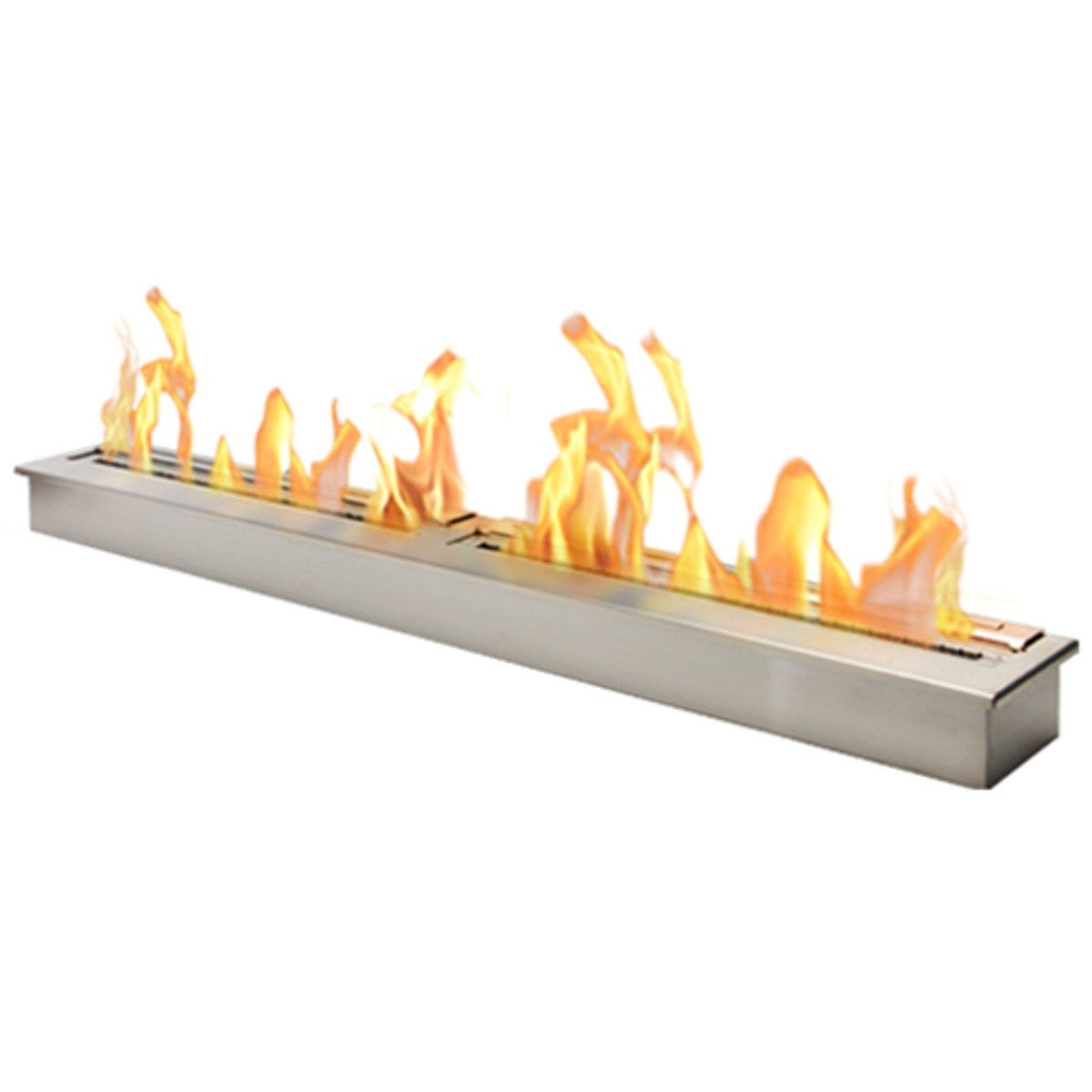 The Bio Flame 72" Silver Burner (Stainless Steel)