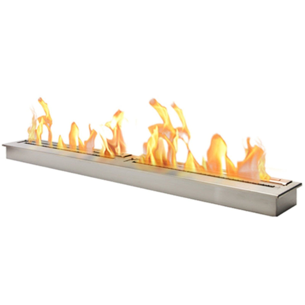 The Bio Flame 84" Silver Burner (Stainless Steel)