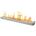 The Bio Flame 84" Silver Burner (Stainless Steel)