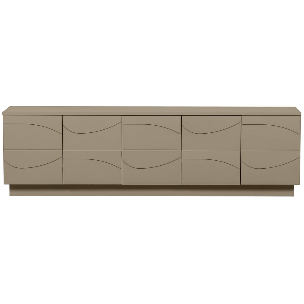 TEO Gray TV Cabinet — Woood