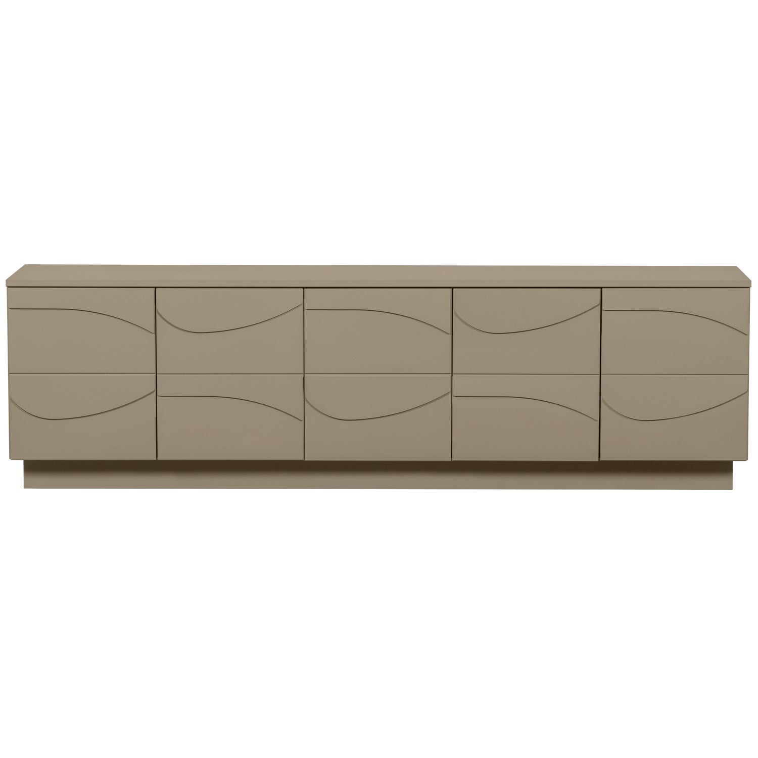 TEO Gray TV Cabinet — Woood