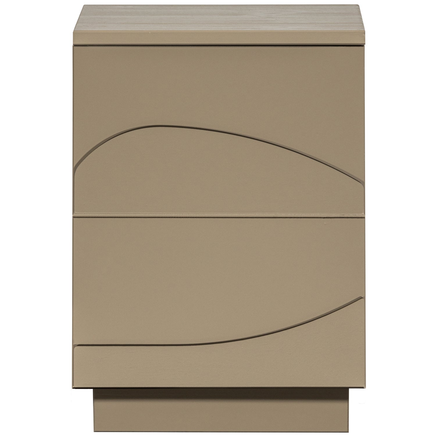 Teo gray bedside table — Woood