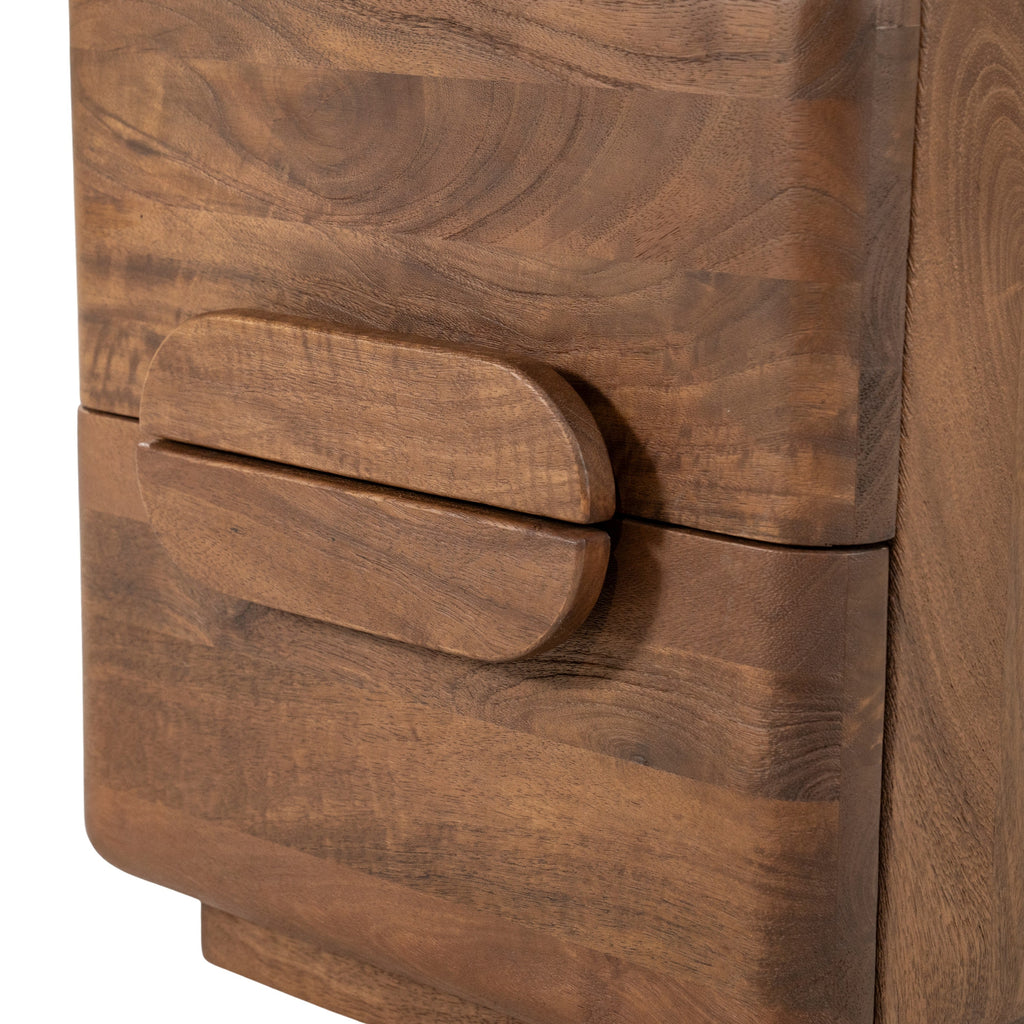 MURPHY Nightstand in Mango Wood — Eleonora