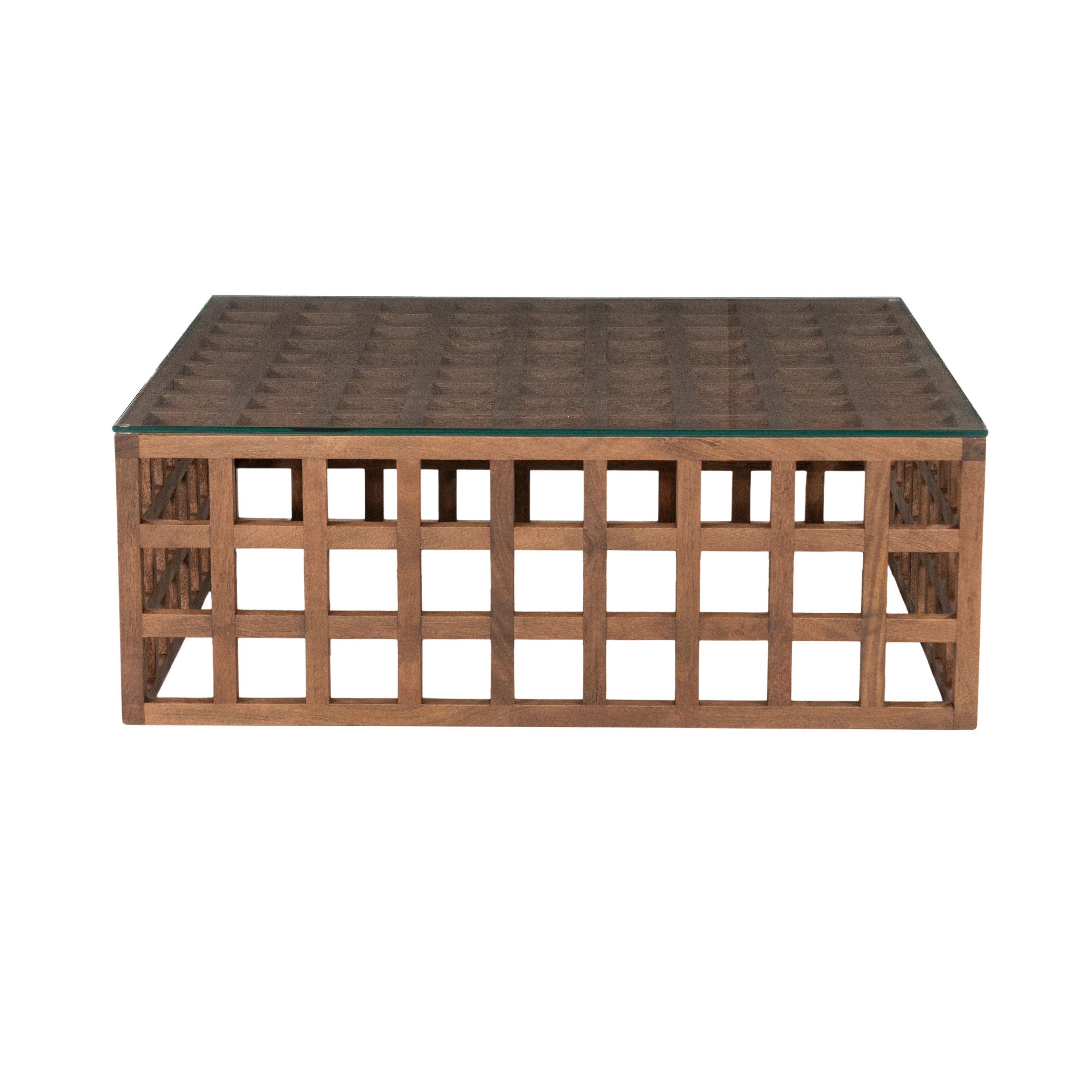 HERAS coffee table made of mango wood — Eleonora