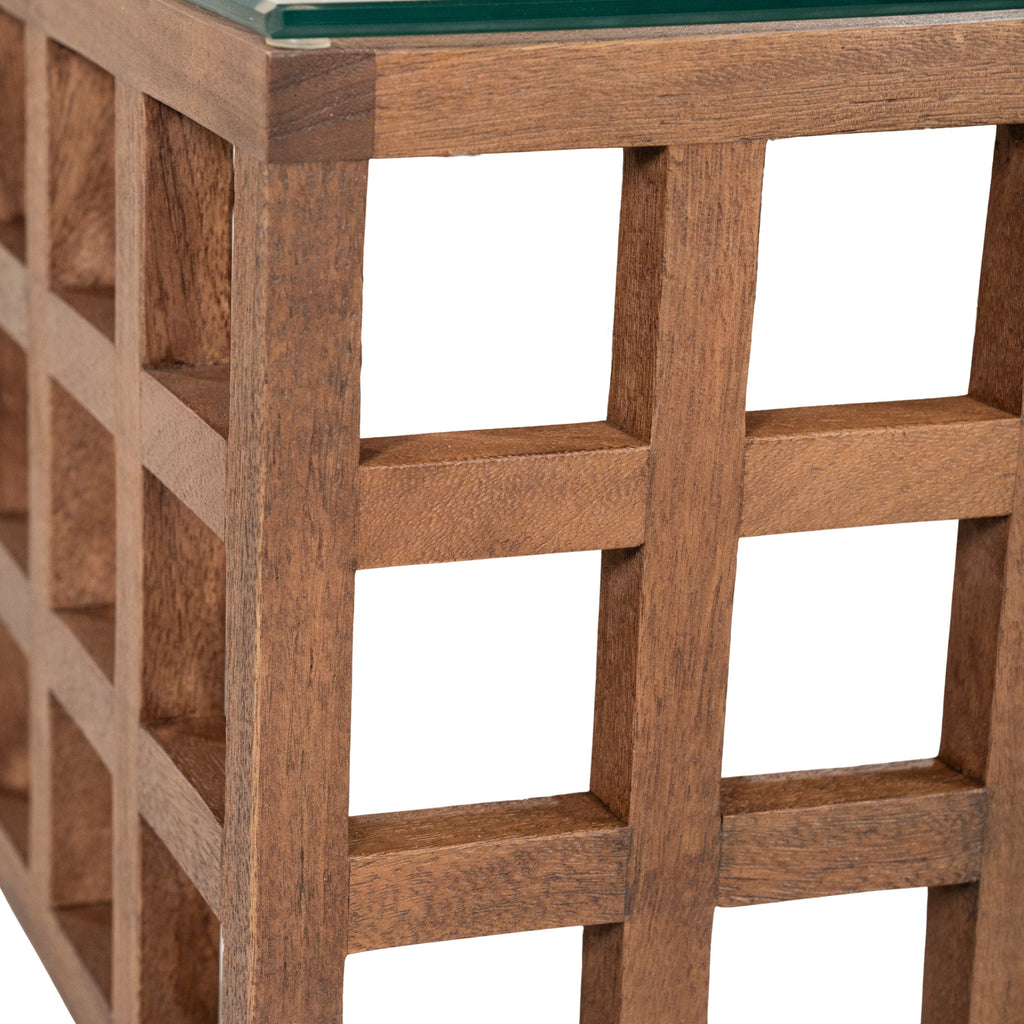 HERAS coffee table made of mango wood — Eleonora