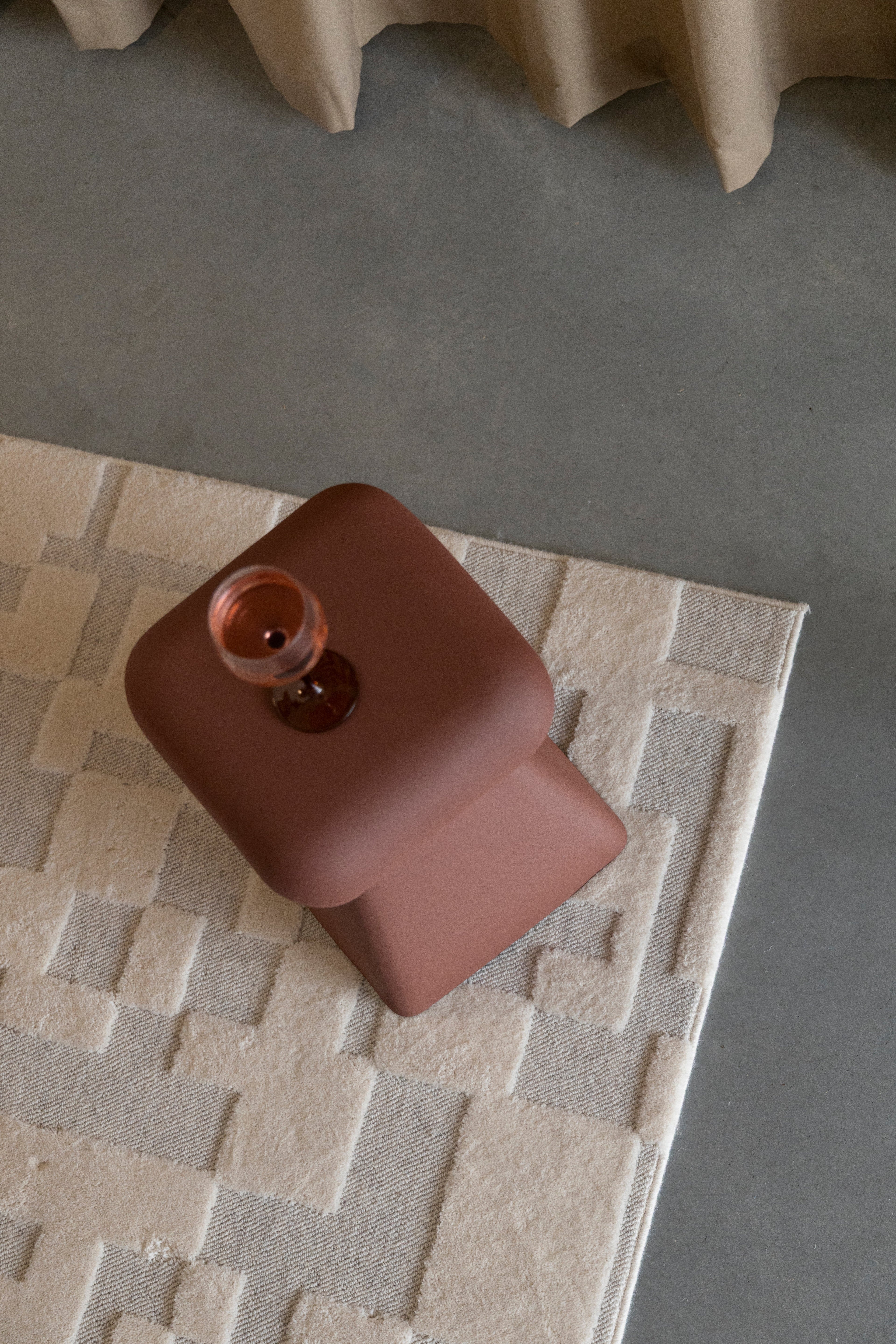 BRICKS Beige Rug — Zuiver