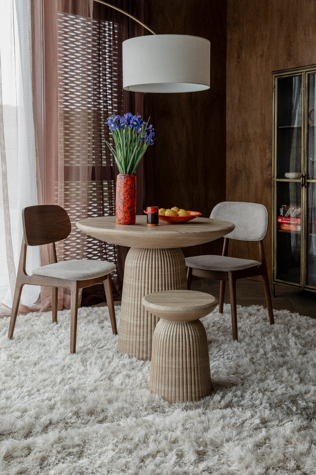 BRISON round table cement — Dutchbone
