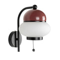 BUMBLE wall lamp in burgundy with black finish — Zuiver