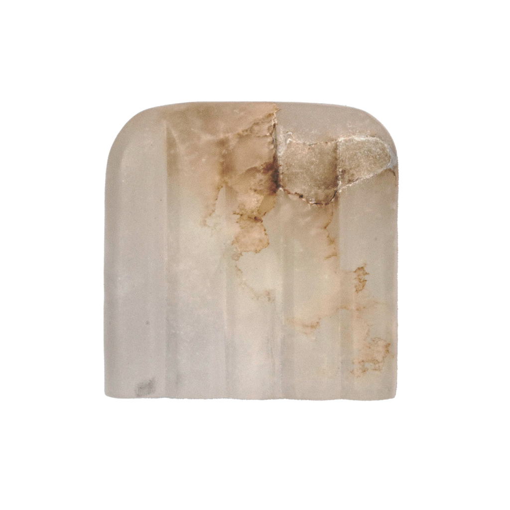 MEROPE Alabaster Wall Sconce with Patterned Finish — Embassy Interiors