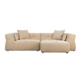 Right-facing corner sofa HODGE beige — Dutchbone