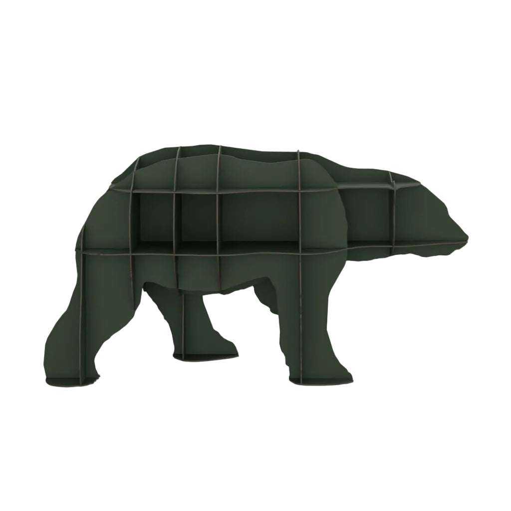 JUNE Dark Green Bookcase — Ibride