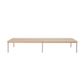 LINEAR SYSTEM Office Desk - CONFIGURATION 2 Oak Veneer — Muuto