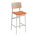 Personalized LOFT Bar Stool with Light Gray Base — Muuto