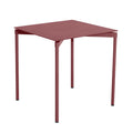 FROMME square table in red-brown. — Petite Friture