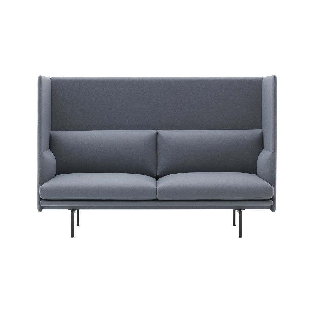 2-Seater Sofa OUTLINE HIGHBACK Upholstered — Muuto
