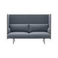2-Seater Sofa OUTLINE HIGHBACK Upholstered — Muuto