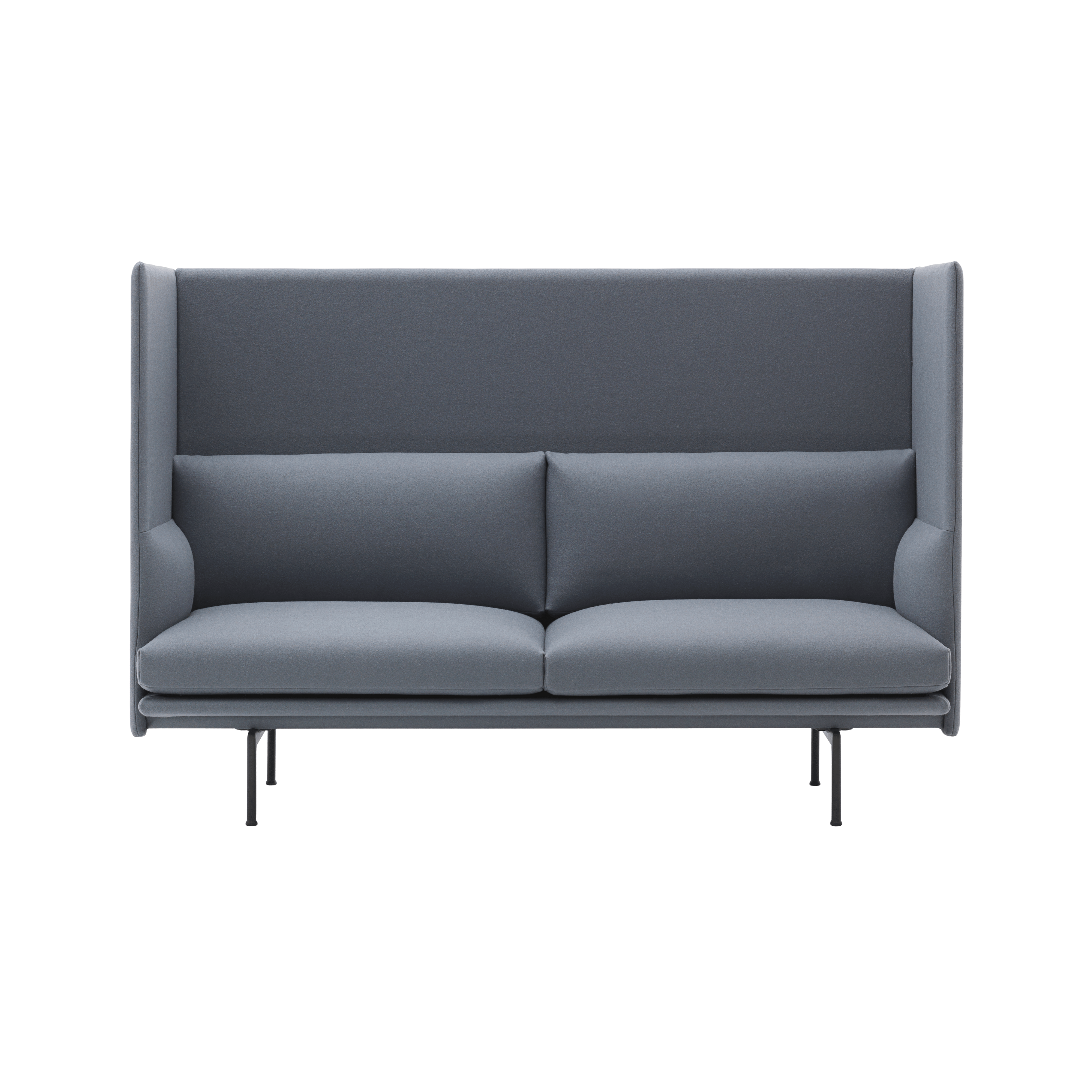 2-Seater Sofa OUTLINE HIGHBACK Upholstered — Muuto