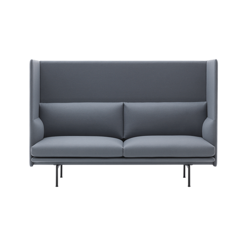 2-Seater Sofa OUTLINE HIGHBACK Upholstered — Muuto