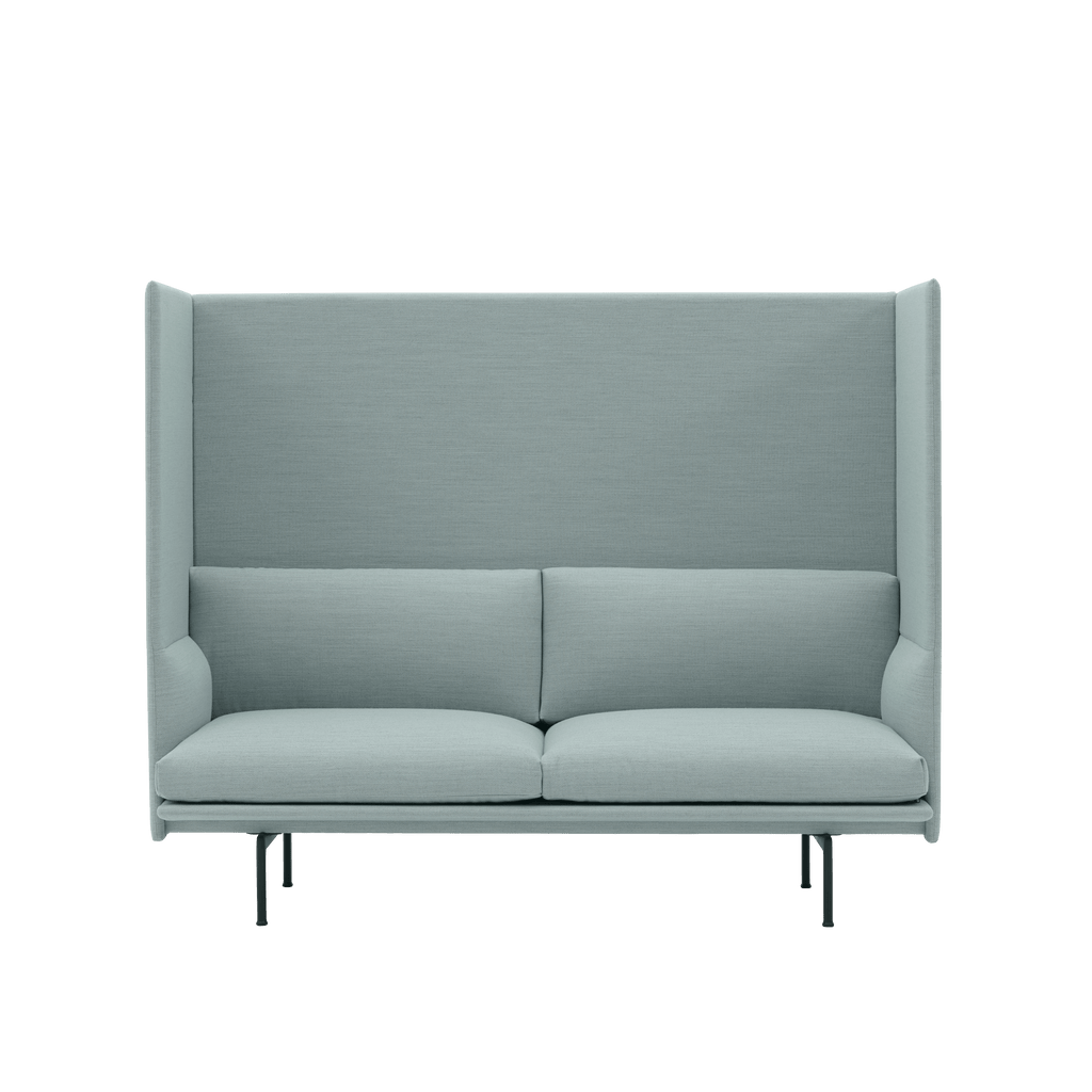2-Seater Sofa OUTLINE HIGHBACK Upholstered — Muuto