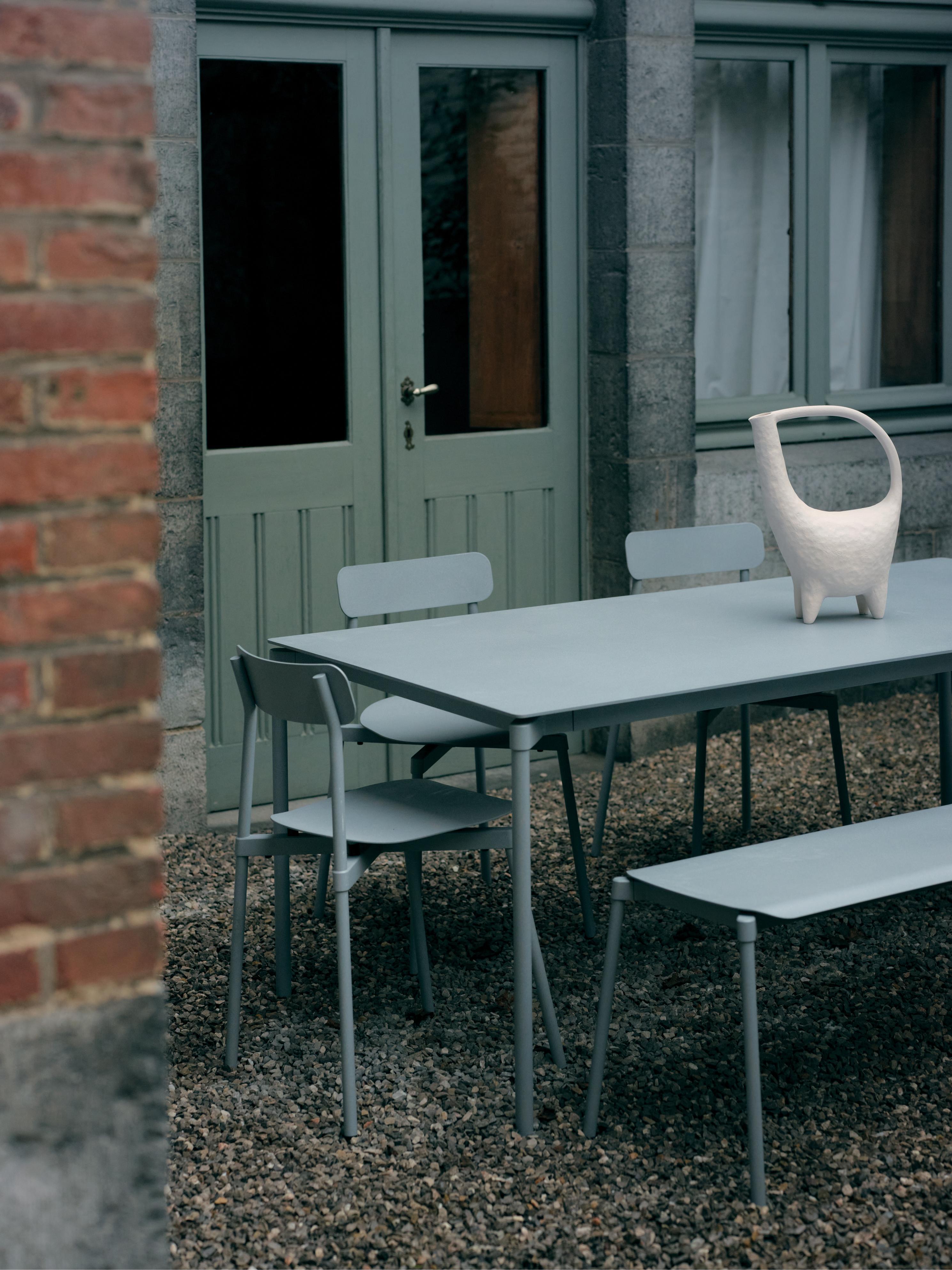 FROMME white square table — Petite Friture
