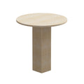 SOHO round table travertine — NORR11