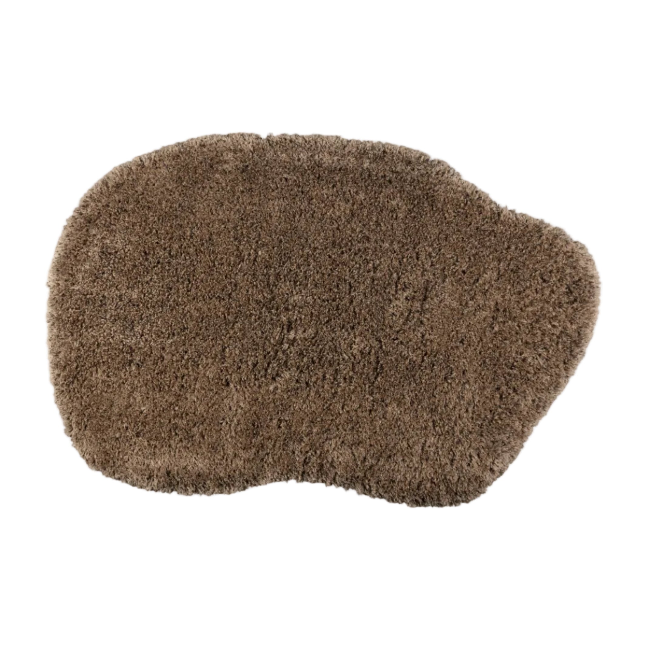TASTY long-pile rug in brown — Zuiver