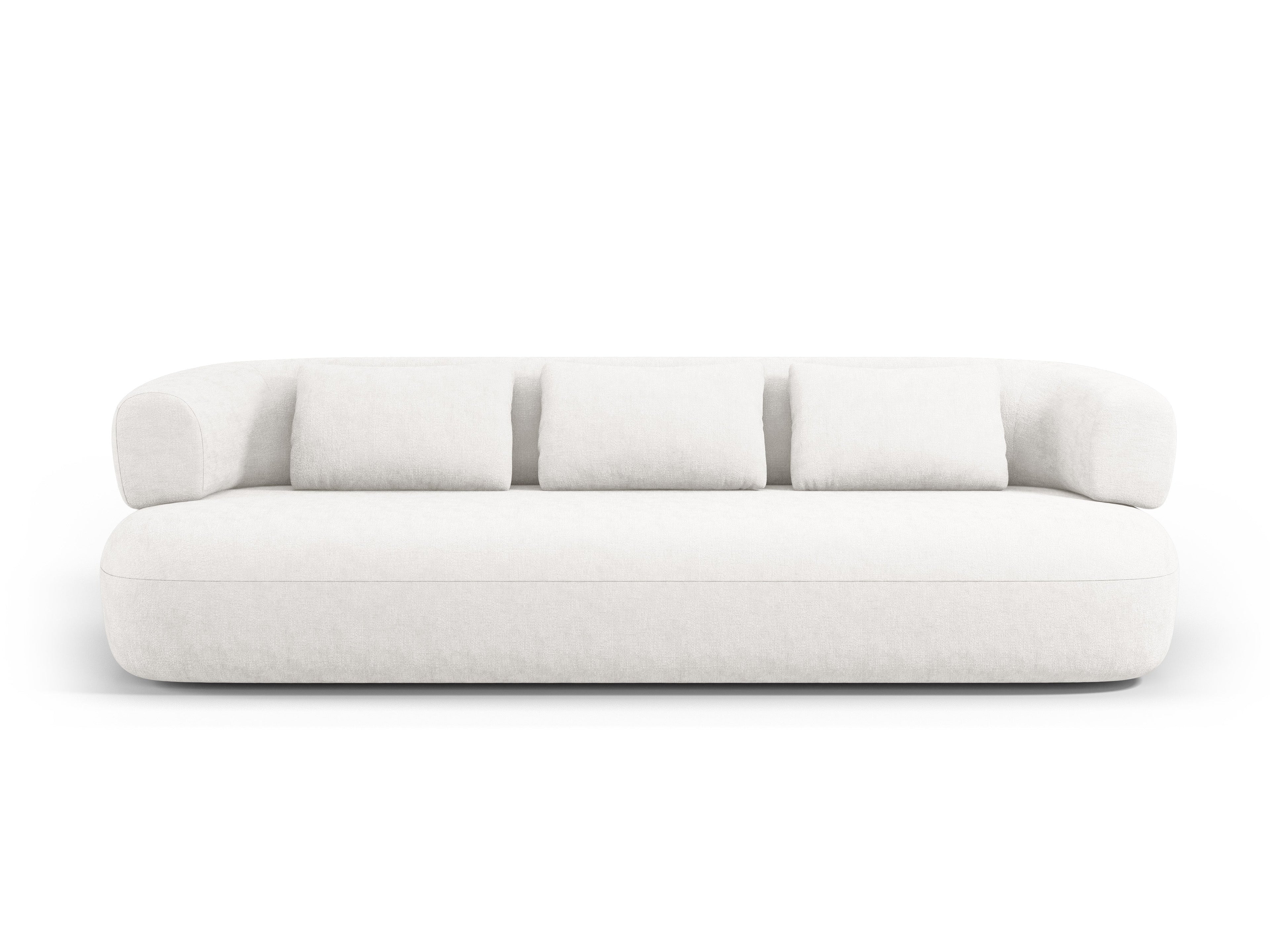 3.5-Seater Sofa ALDRIN Light Beige Chenille — Windsor & Co