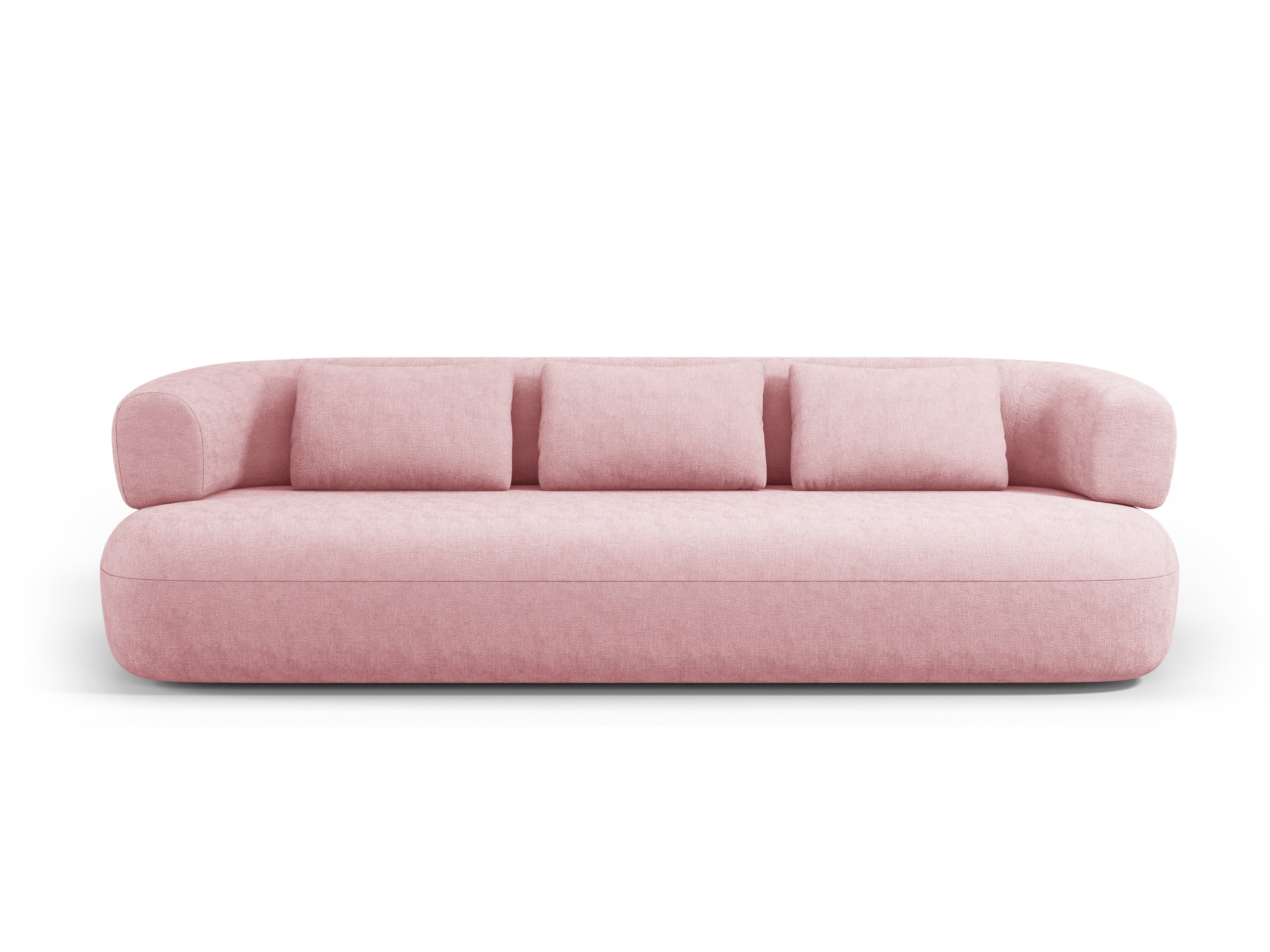 3.5-Seater Sofa ALDRIN Pink Chenille — Windsor & Co