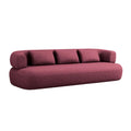 3.5-Seater Sofa ALDRIN in Crimson Chenille — Windsor & Co
