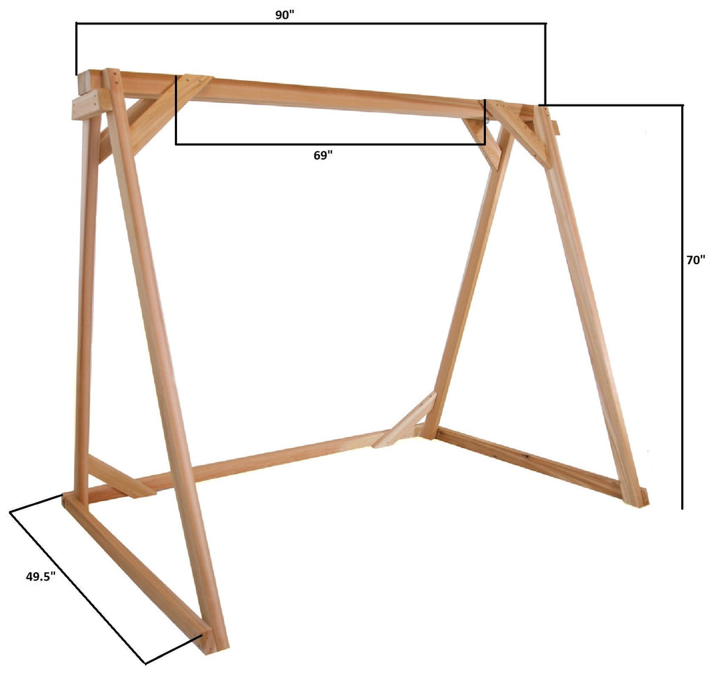 All Things Cedar 8-ft Swing A-Frame – view 4