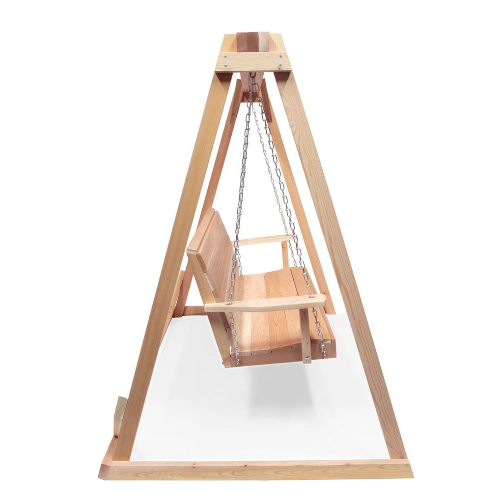 All Things Cedar 8-ft A-Frame Swing Set – view 2