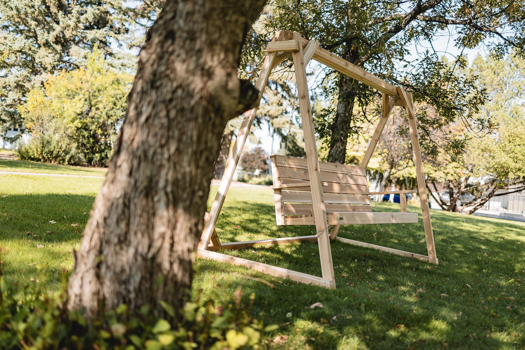 All Things Cedar 8-ft A-Frame Swing Set – view 4