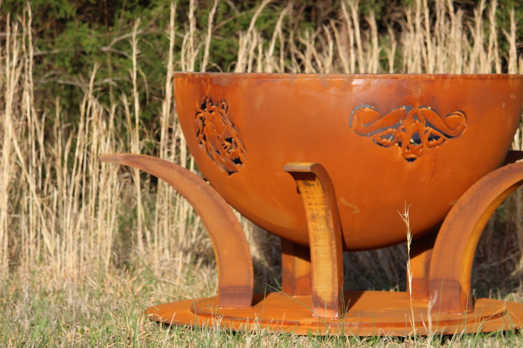 Fire Pit Art Africa's Big Five Fire Pit