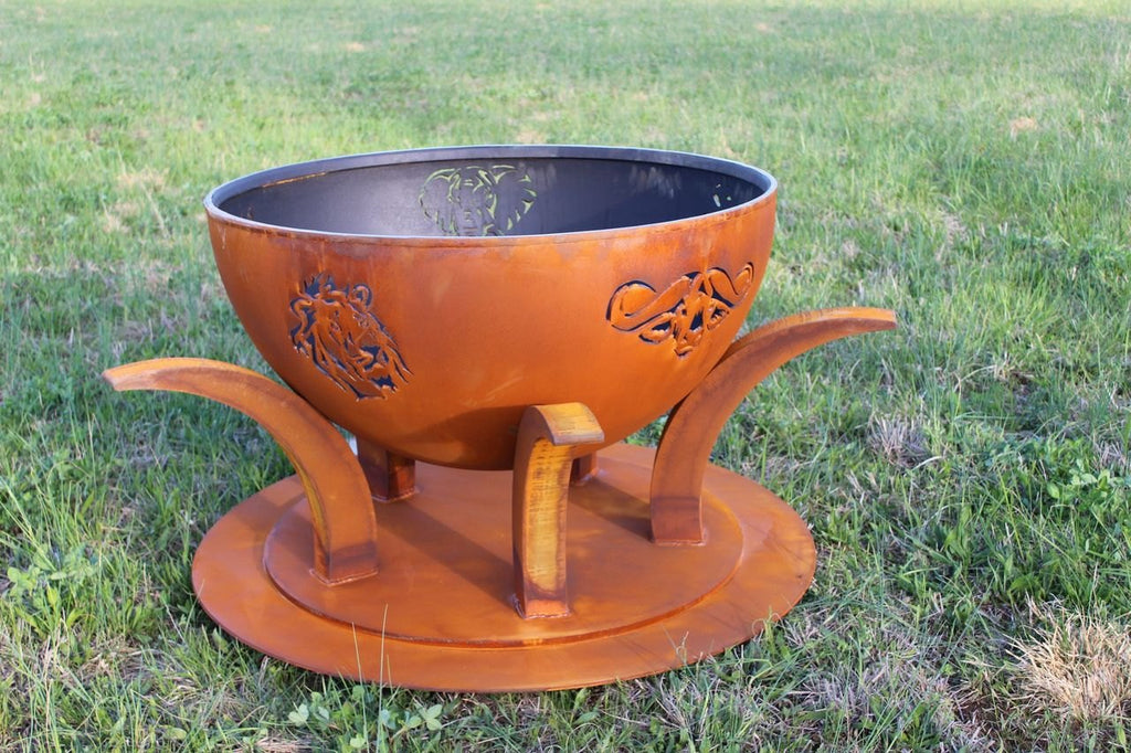 Fire Pit Art Africa's Big Five Fire Pit – view 6