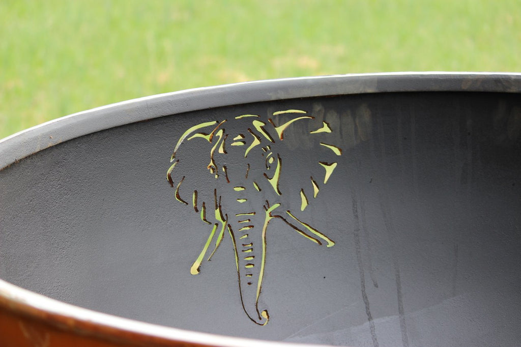 Fire Pit Art Africa's Big Five Fire Pit – view 8