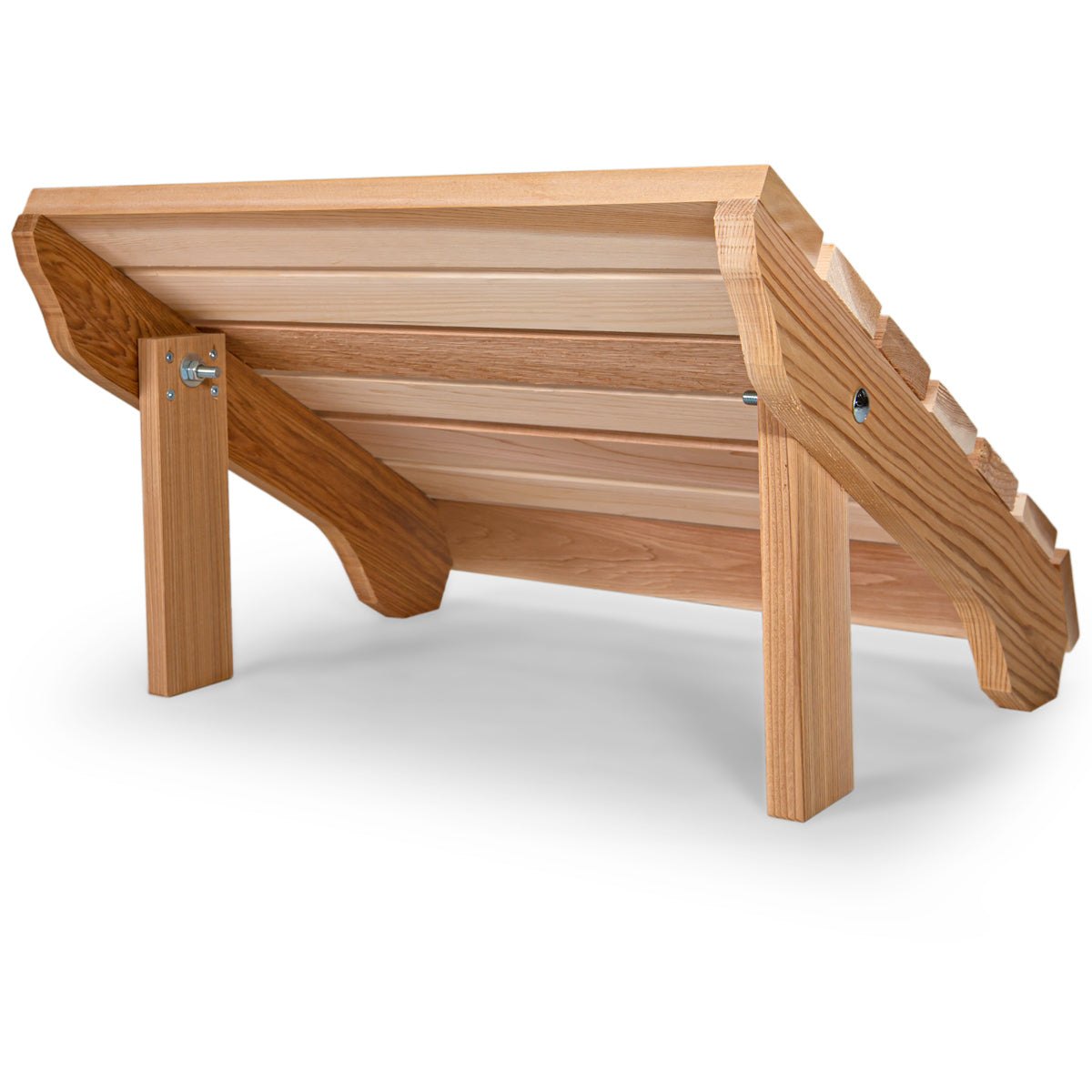 All Things Cedar Adirondack Ottoman – view 3
