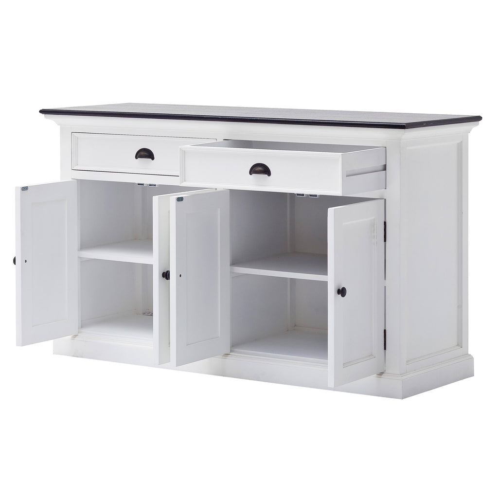 NovaSolo Halifax Contrast Classic Buffet, Classic White & Black – view 3