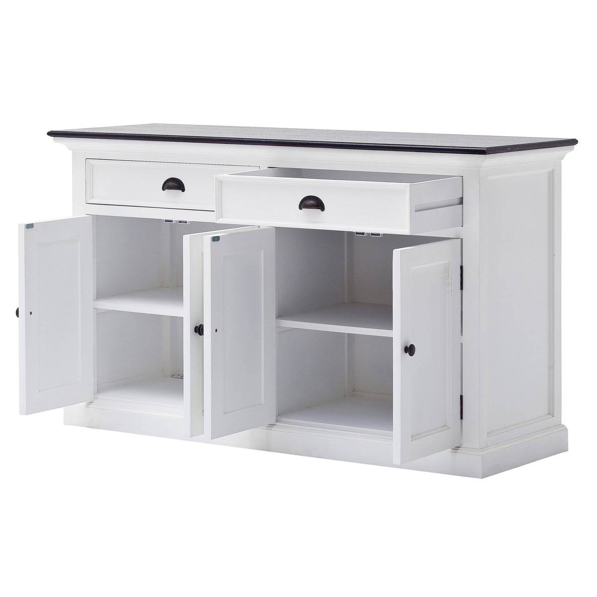 NovaSolo Halifax Contrast Classic Buffet, Classic White & Black – view 3
