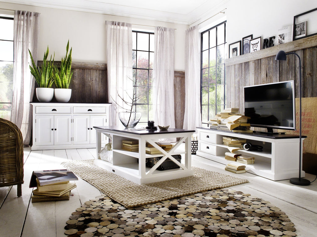 NovaSolo Halifax Contrast Classic Buffet, Classic White & Black – view 8